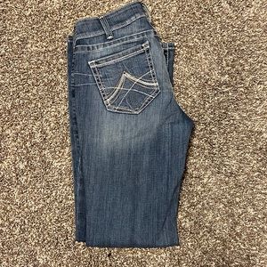Ariat Mid Rise Straight Stretch Jeans 30R